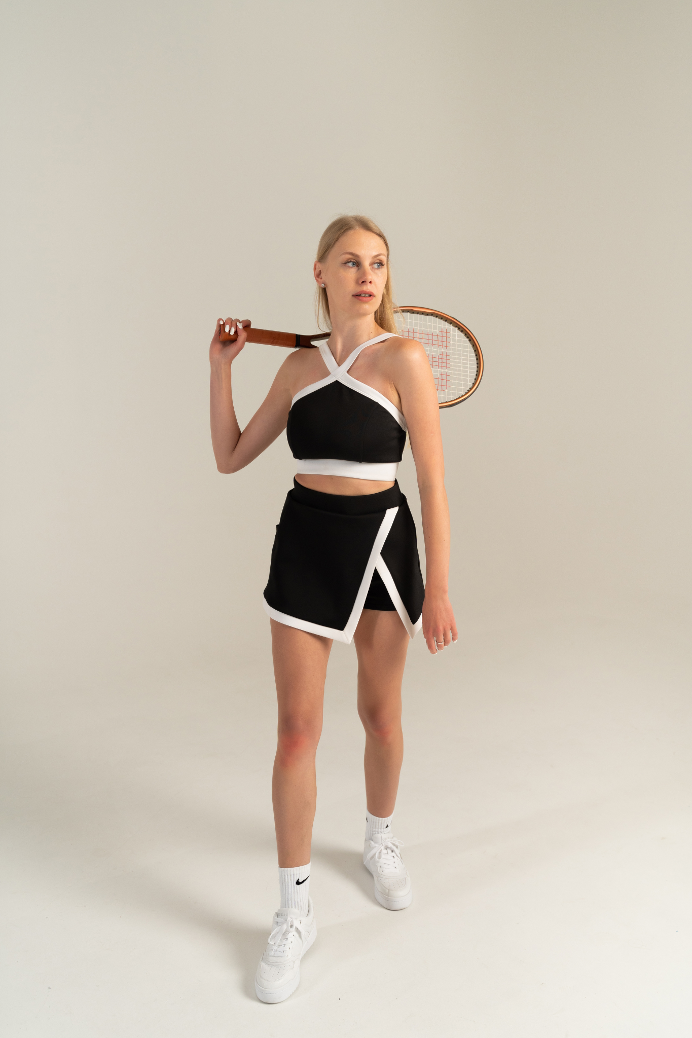 Tennis Club Skirt With Short Espresso